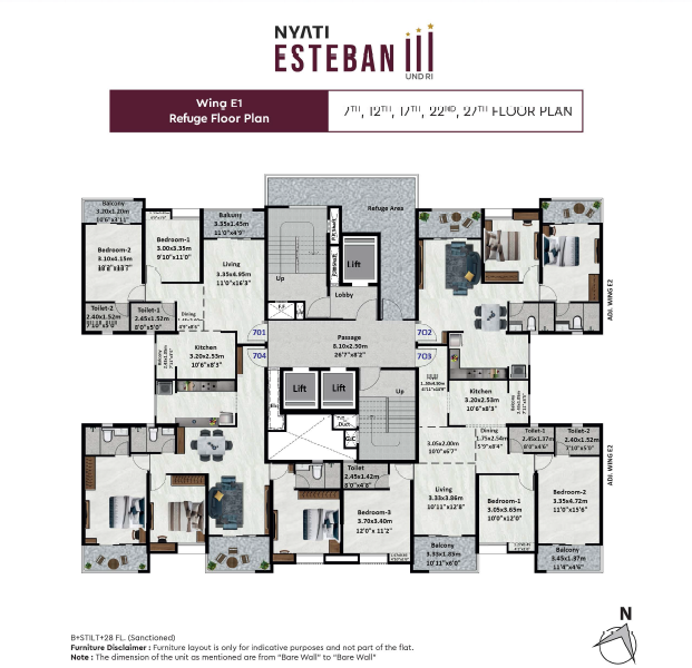 Nyati Esteban III floor plan 1